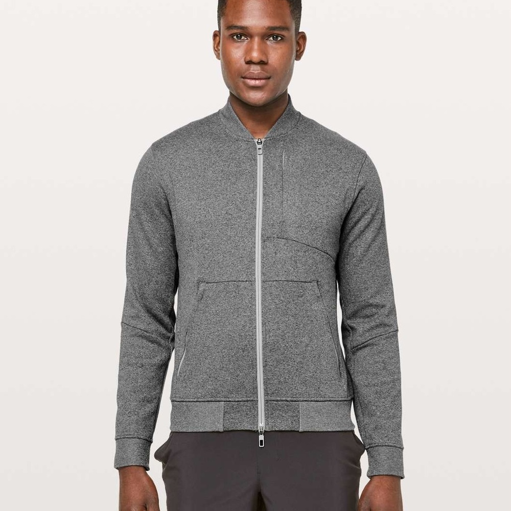 Lululemon Mens City Sweat Bomber Size Small Style# M3BHUS Thermo